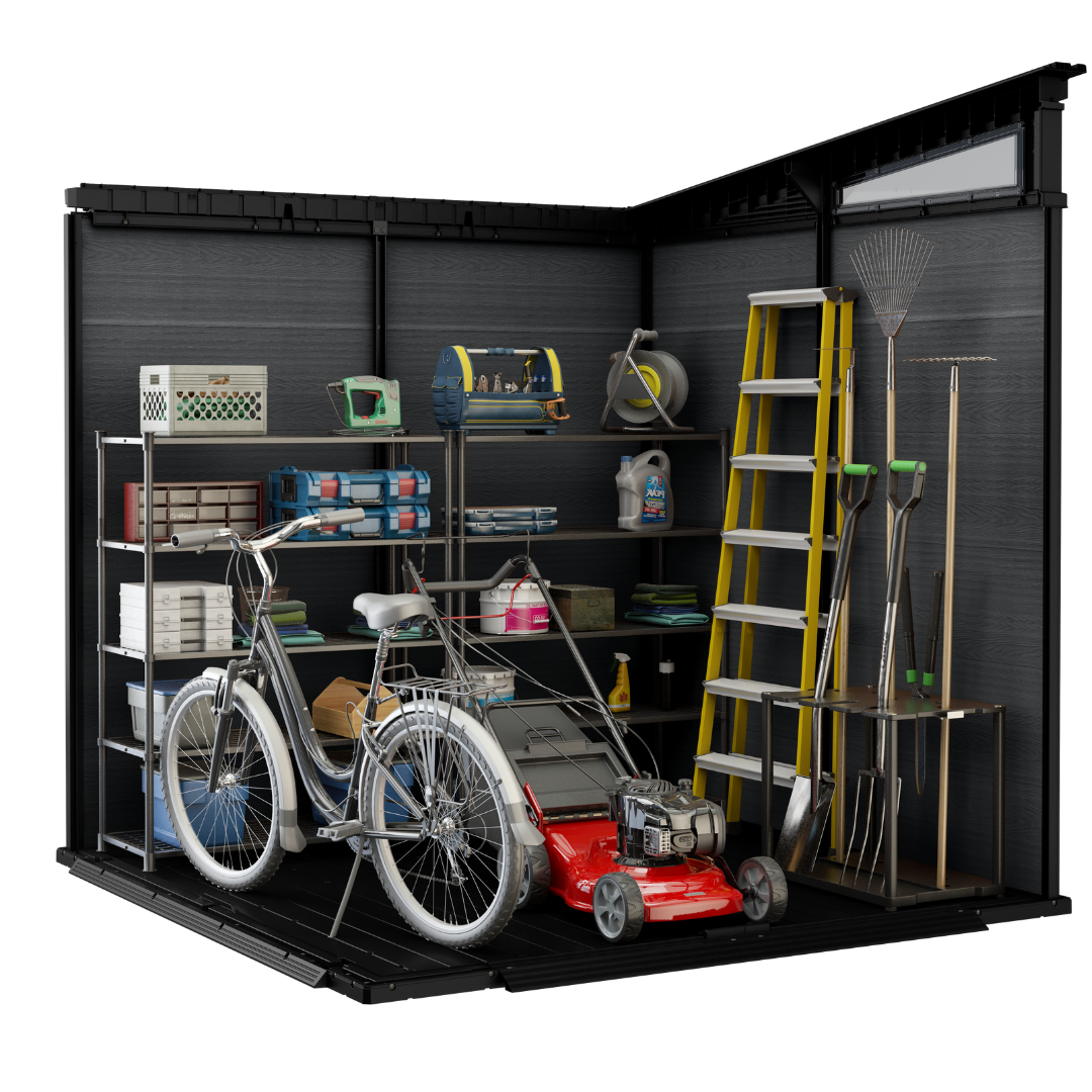 Cortina 7x7ft (2.1m x 2.1m) Garden Shed