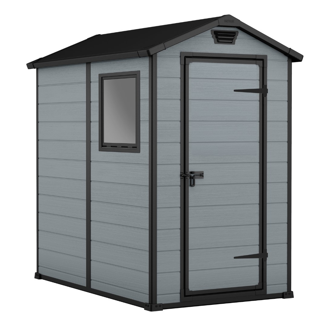 Manor 4x6ft (1.2m x 1.8m) Garden Shed