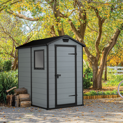 Manor 4x6ft (1.2m x 1.8m) Garden Shed