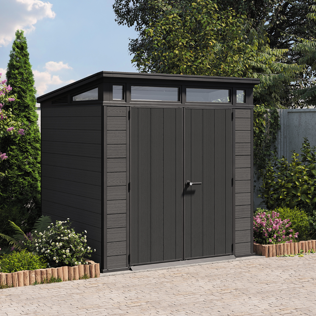 Cortina 7x7ft (2.1m x 2.1m) Garden Shed