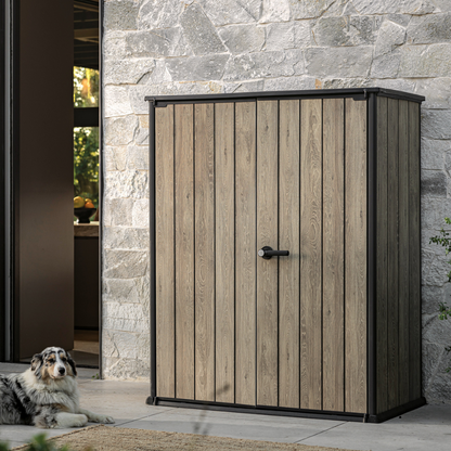Signature Collection Vertical Garden Shed - Ashwood