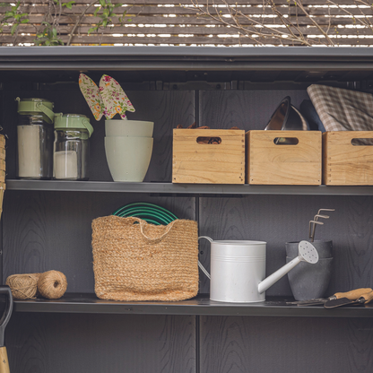 Signature Collection Vertical Garden Shed - Ashwood