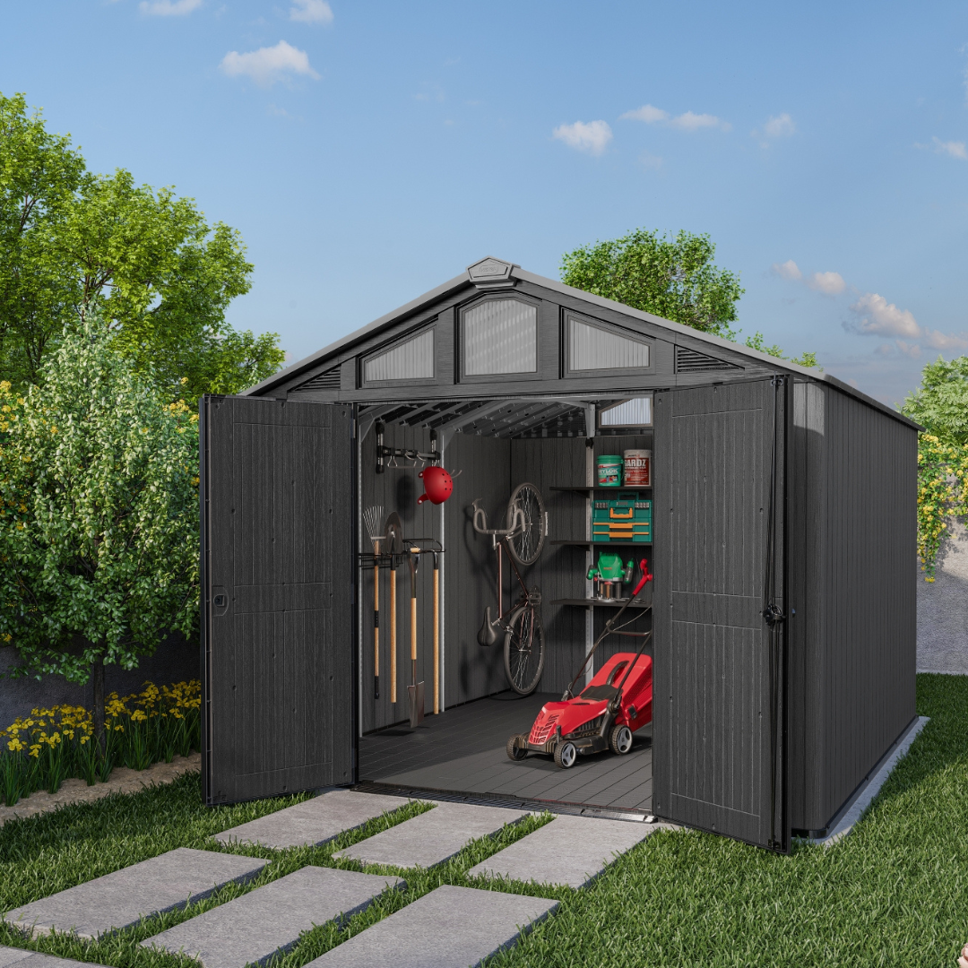 Stronghold 10x11.5ft (3m x 3.5m) Garden Shed