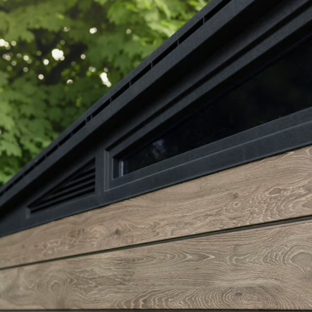 Signature Collection 11x7ft (3.4m x 2.1m) Garden Shed - Ashwood