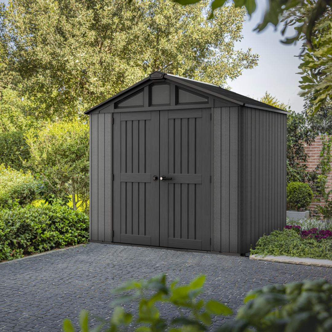 Stronghold 8x6ft (2.5m x 1.7m) Garden Shed