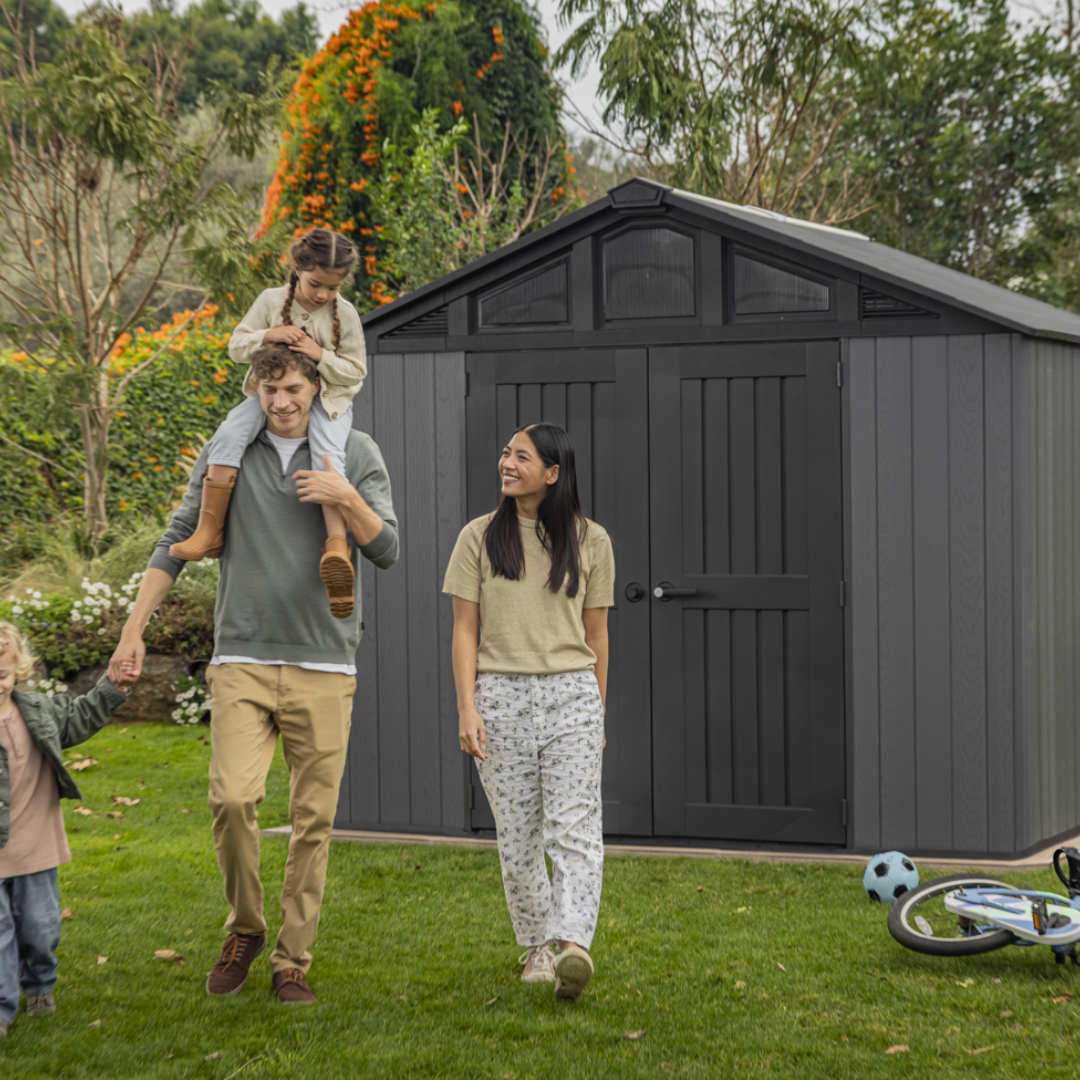 Stronghold 10x8ft (3m x 2.4m) Garden Shed