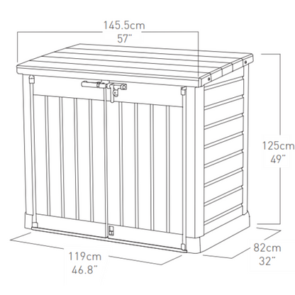 Store It Out Max Garden Storage Box