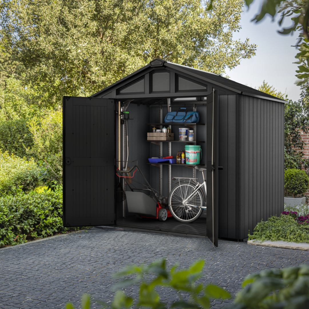 Stronghold 8x6ft (2.5m x 1.7m) Garden Shed