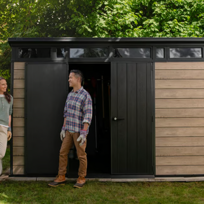 Signature Collection 11x7ft (3.4m x 2.1m) Garden Shed - Ashwood