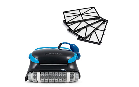 Dolphin Nautilus CC Plus Robotic Pool Vacuum Cleaner with Ultra-Fine Filters