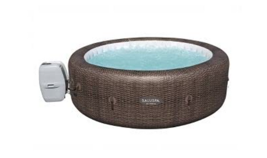 Bestway St. Moritz SaluSpa 2 to 7 Person Inflatable Round Outdoor Hot Tub